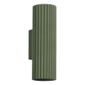 Applique KARBON 2xGU10/10W/230V verde