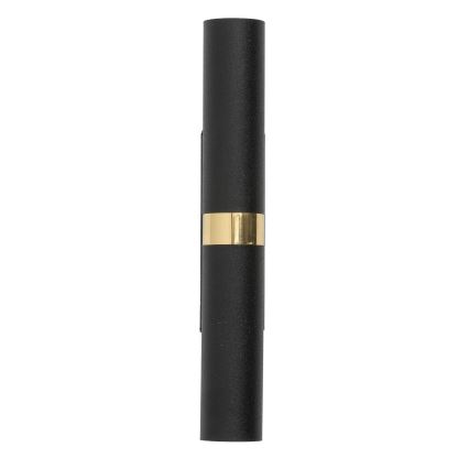 Applique LAGOS 2xG9/3W/230V nero/oro