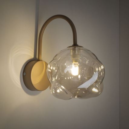Applique LAVA 1xG9/8W/230V beige/fumé