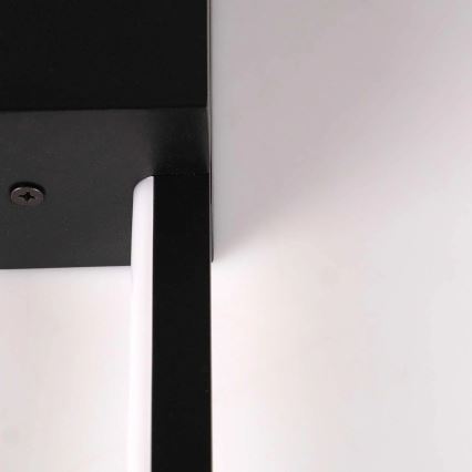 Applique LED AISHA LED/12W/230V 4000K 80 cm nera