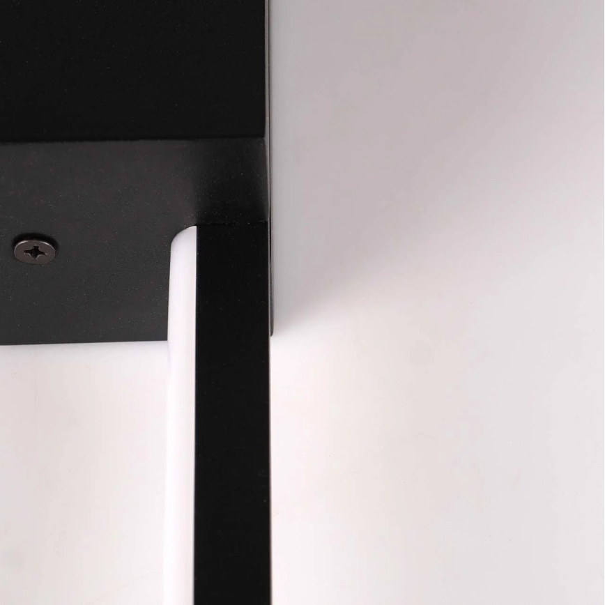 Applique LED AISHA LED/12W/230V 4000K 80 cm nera