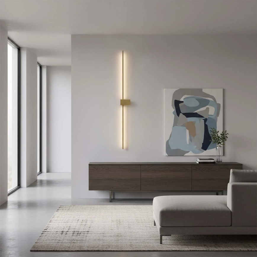 Applique LED AISHA LED/20W/230V 4000K 120 cm oro