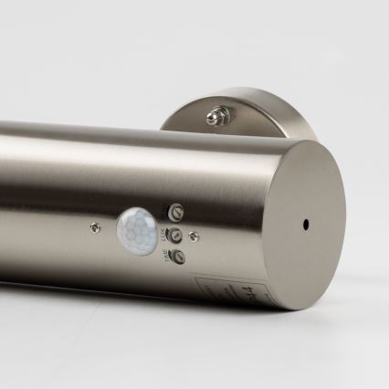 Applique LED da esterno con sensore di movimento 1xGU10/5W/230V IP44 cromo opaco