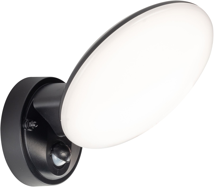 Applique LED da esterno con sensore di movimento e sensore crepuscolare OLAF LED/10W/230V IP44 nero