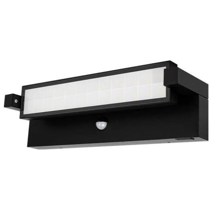 Applique da esterno LED con sensore di movimento e sensore crepuscolare LED/36W/230V 3000/4000/6500K IP54 nero