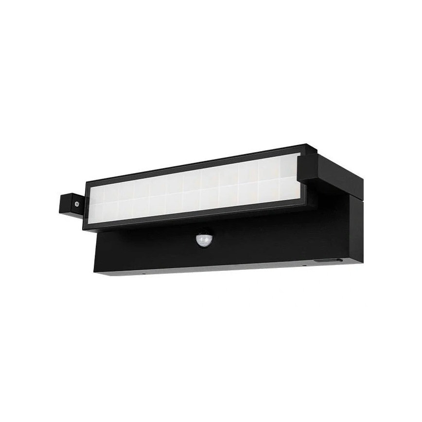 Applique da esterno LED con sensore di movimento e sensore crepuscolare LED/36W/230V 3000/4000/6500K IP54 nero