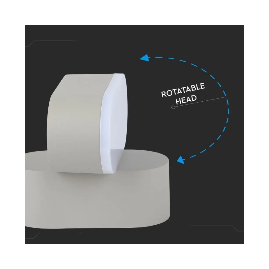 Applique LED da esterno flessibile LED/5W/230V IP65