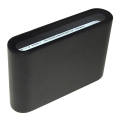 Applique LED da esterno FLOW LED/3W/230V IP54 nero