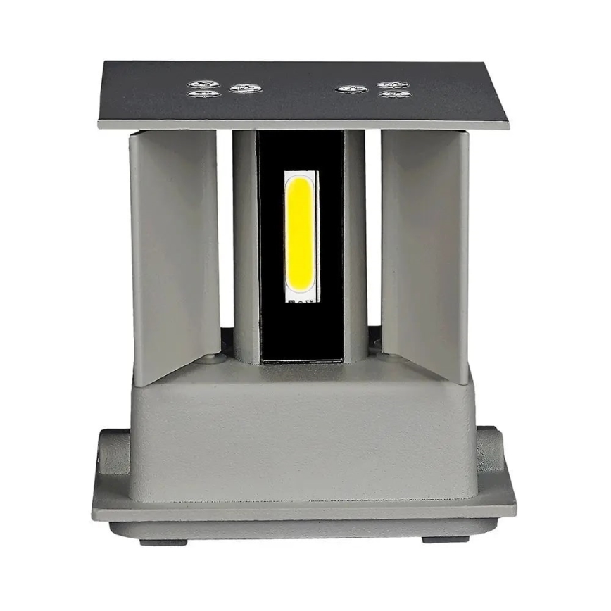 Applique LED da esterno LED/11W/230V 3000K IP65 grigio