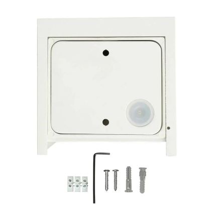 Applique LED da esterno LED/11W/230V 4000K IP65 bianco