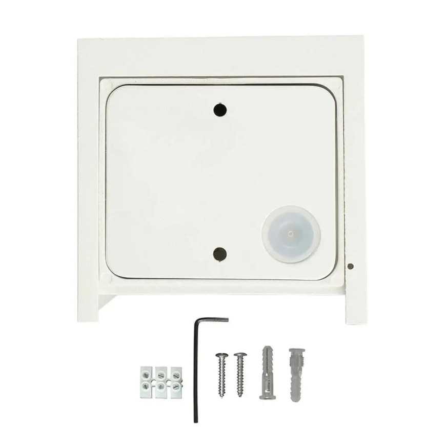 Applique LED da esterno LED/11W/230V 4000K IP65 bianco