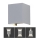 Applique LED da esterno LED/11W/230V 4000K IP65 grigio