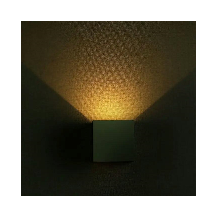 Applique LED da esterno LED/5W/230V 3000K IP65 grigio
