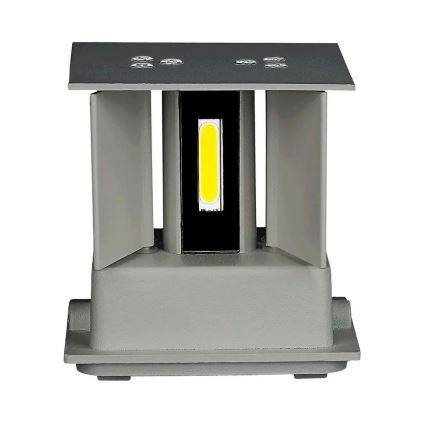 Applique LED da esterno LED/5W/230V 4000K IP65 grigio