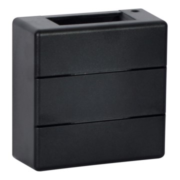 Applique LED da esterno LUXLINE 6W/230V 3000K IP54 nero