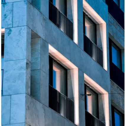 Applique LED da esterno WINDOW LED/7W/230V IP65 bianca