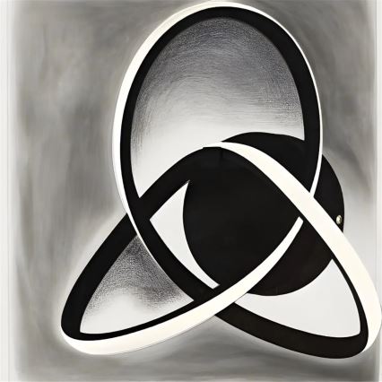 Applique LED da parete INDIGO LED/14W/230V nero