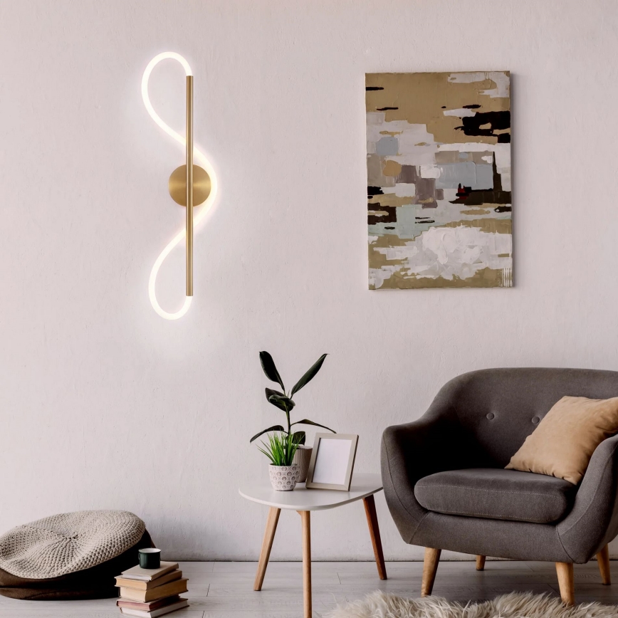 Applique LED EMMA LED/19W/230V oro