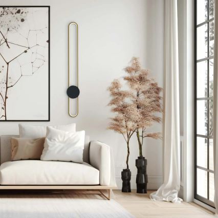 Applique LED FLORENTYNA LED/24W/230V 4000K oro/nero