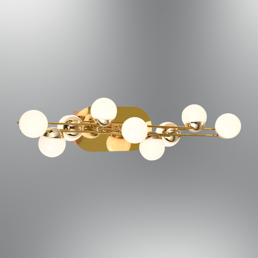 Applique LED MARS LED/12W/230V 3000K dorata