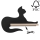 Applique LED per bambini con mensola BLACK CAT LED/5W/230V
