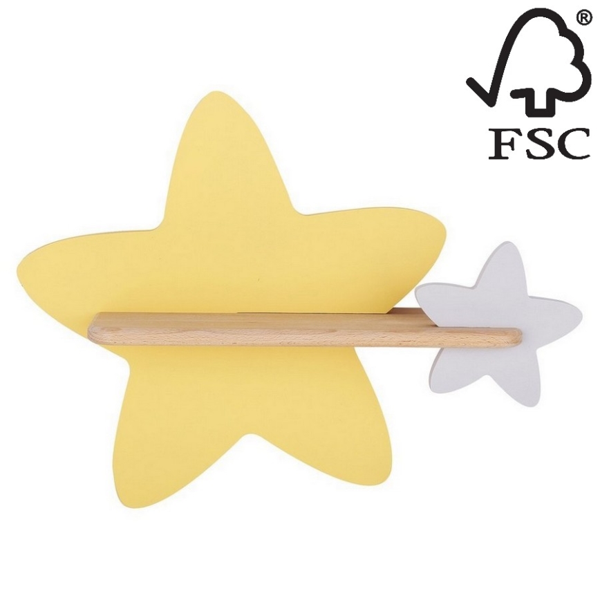 Applique LED per bambini con mensola STAR LED/5W/230V