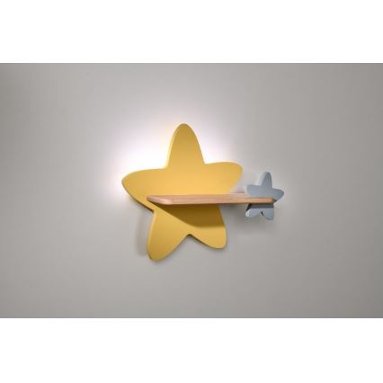 Applique LED per bambini con mensola STAR LED/5W/230V