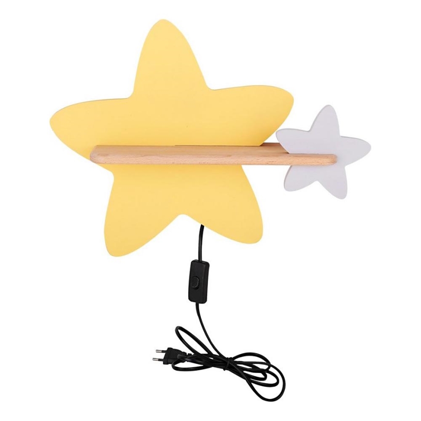 Applique LED per bambini con mensola STAR LED/5W/230V