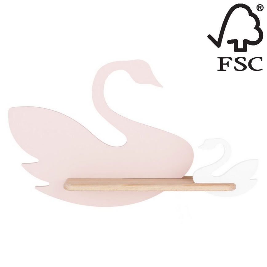 Applique LED per bambini con mensola SWAN LED/5W/230V