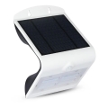 Applique LED Solar con sensore LED/3W/3,7V 3000/4000K IP65 bianco