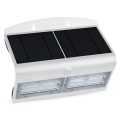 Applique LED Solar con sensore LED/7W/3,7V 4000K IP65 bianco
