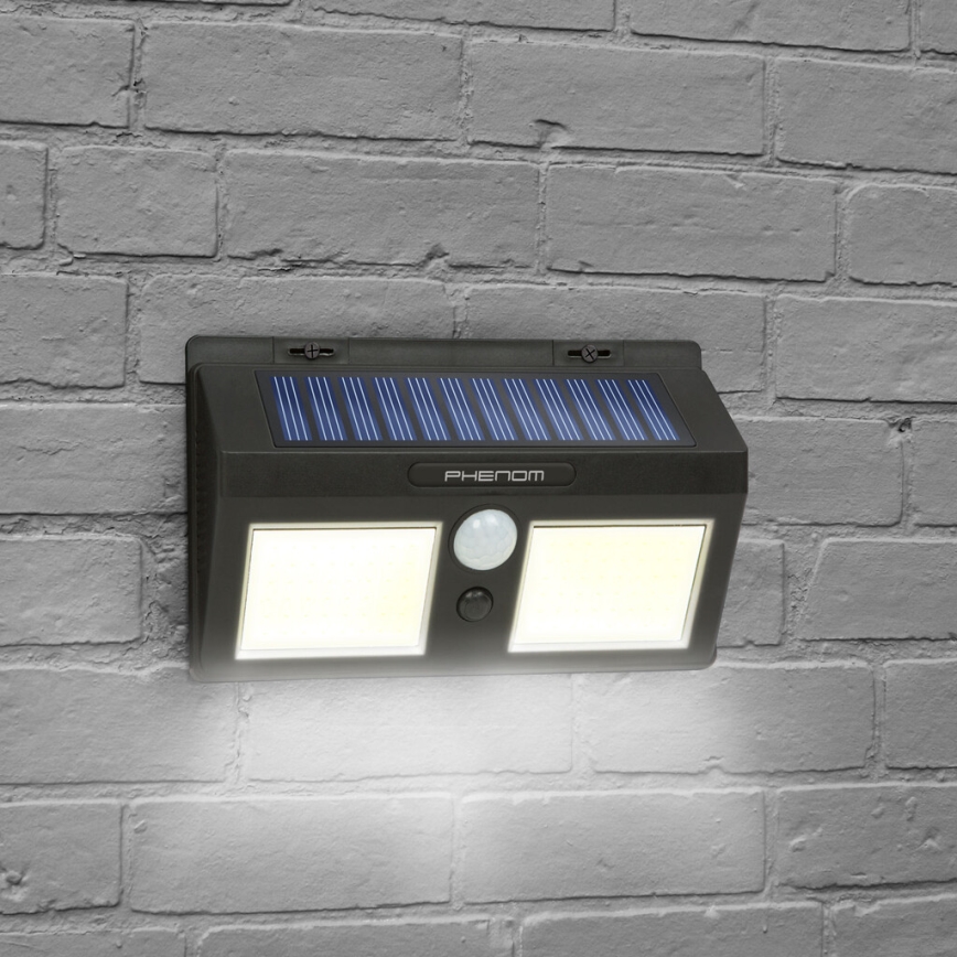 Applique LED Solare con sensore 2xLED/2,5W/5,5V IP65