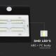 Applique LED Solare con sensore LED/3W/3,7V 3000/4000K IP65 nero