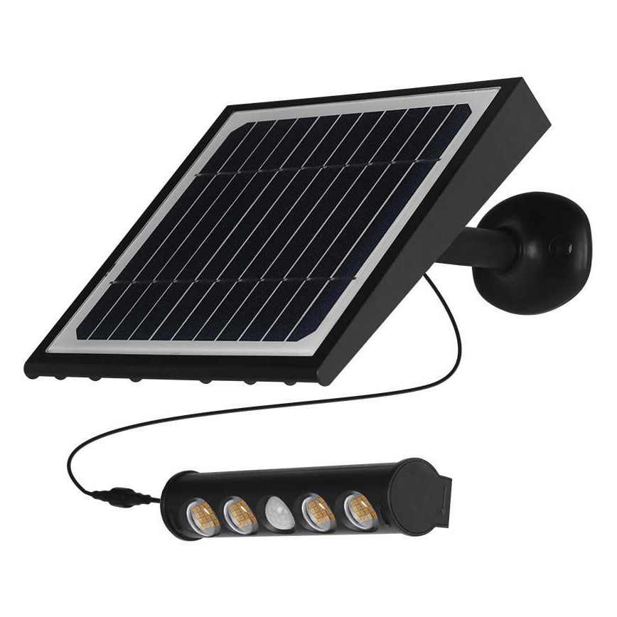 Applique LED solare con sensore LED/8W/3,7V IP65 3000K