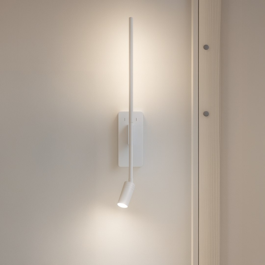 Applique LED TORCH 6W/230V + LED 3W bianco