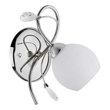 Applique LIVIA 1xE14/10W/230V cromo lucido