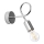 Applique LOOP 1xE27/15W/230V cromo lucido
