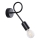 Applique LOOP 1xE27/15W/230V nero