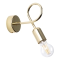 Applique LOOP 1xE27/15W/230V oro