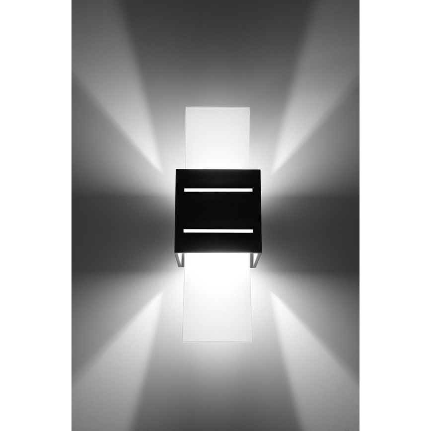 Applique LORETO 1xG9/40W/230V nero