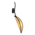 Applique LOTUS 1xE14/10W/230V nero/beige