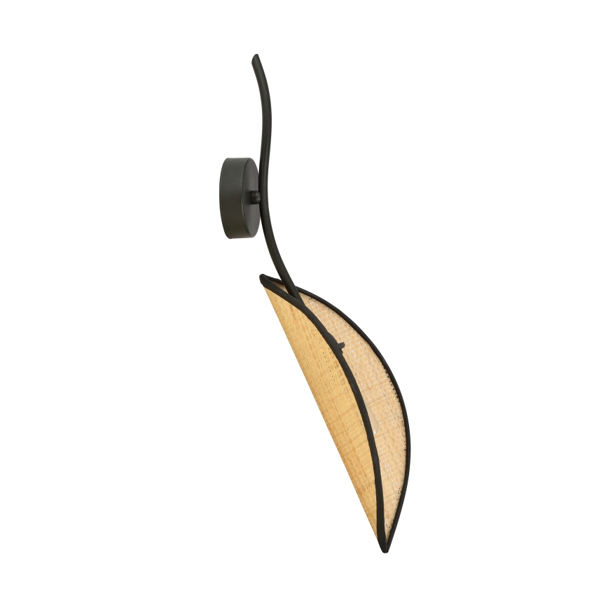Applique LOTUS 1xE14/10W/230V nero/beige