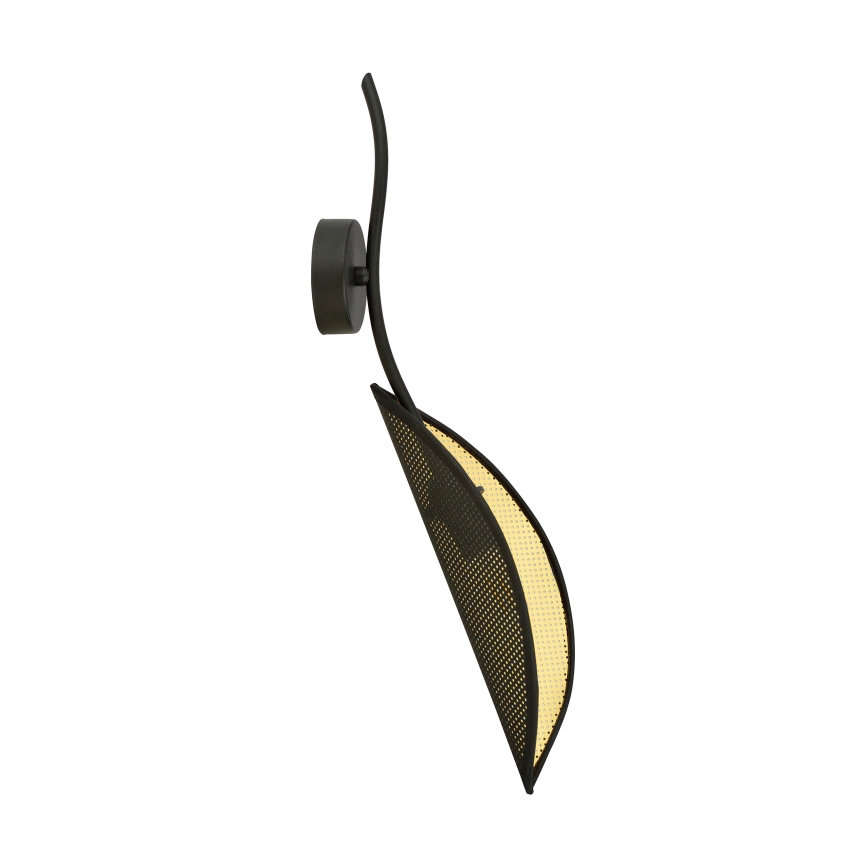 Applique LOTUS 1xE14/10W/230V nero/oro