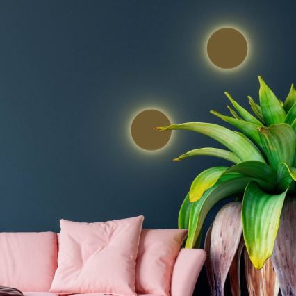 Applique LUNA 2xG9/8W/230V, Ø 20 cm, dorata