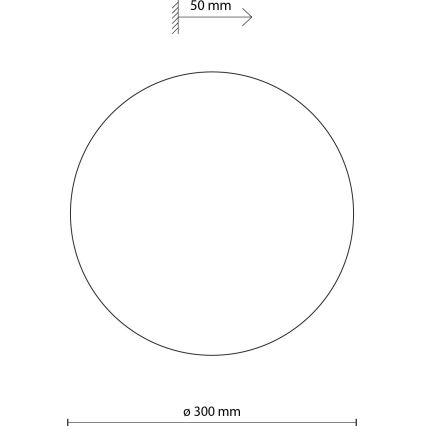 Applique LUNA 3xG9/8W/230V diametro 30 cm beige