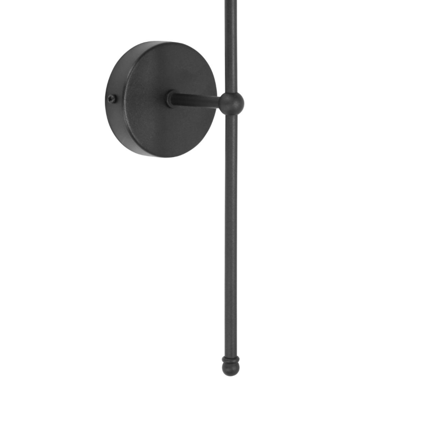 Applique MADELA 1xE14/40W/230V iuta/nero