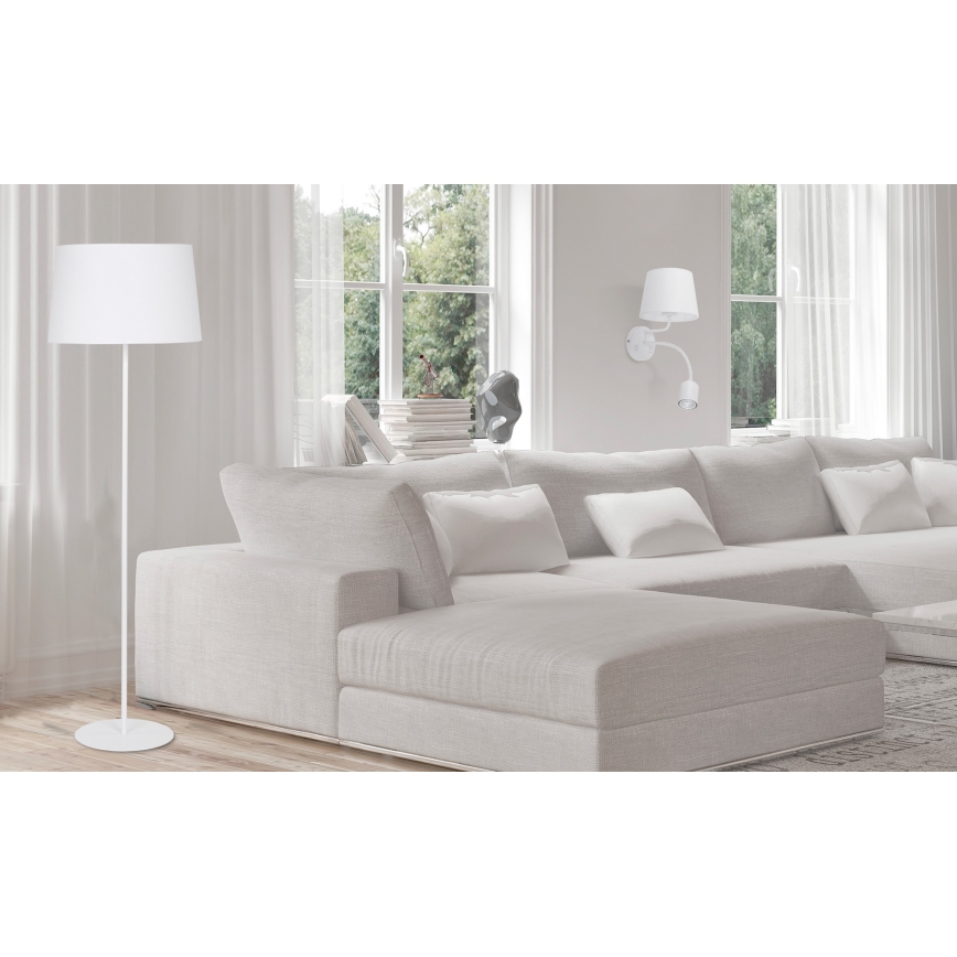 Applique MAJA 1xE27/15W/230V + 1xGU10/10W/230V bianco