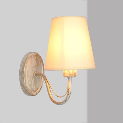 Applique MALBO 1xE27/15W/230V beige