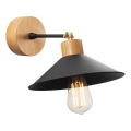 Applique MANAVGAT 1xE27/40W/230V marrone/nero
