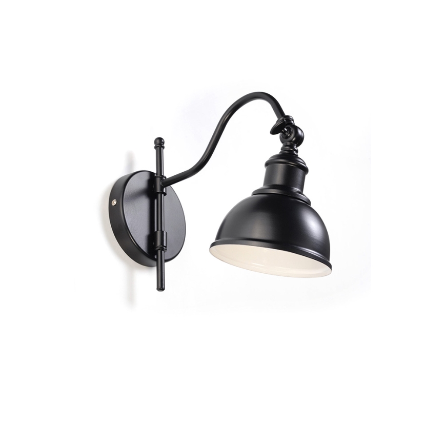 Sollux SL.0310 - Applique MARE 1xE27/60W/230V nero